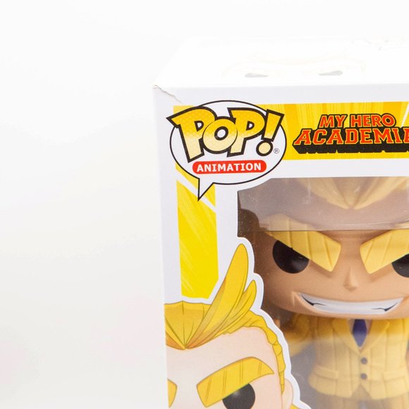 Funko Pop Vinyl MHA My Hero Academia All Might Teacher #604 (in Box GUC) - Picture 2 of 5
